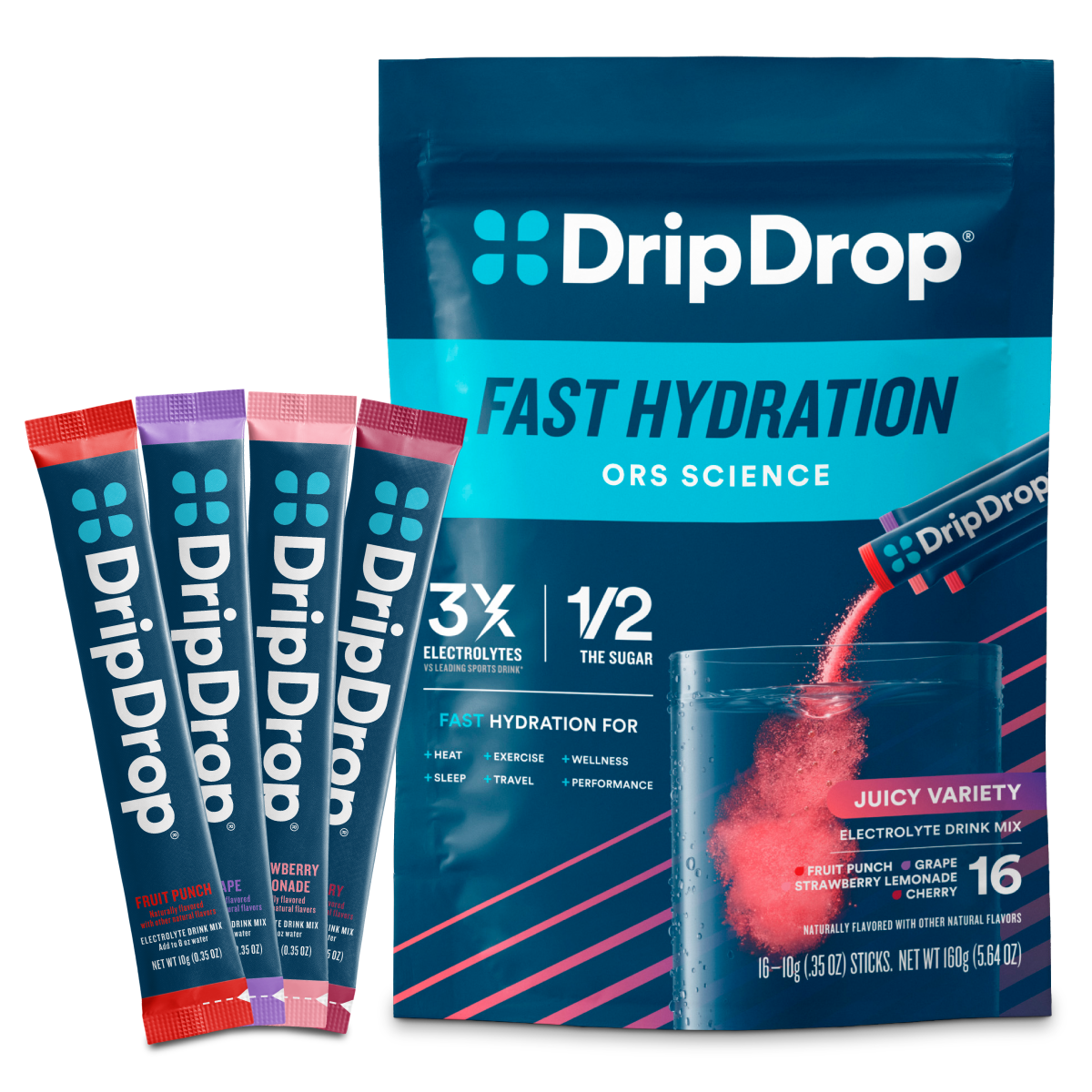 dripdrop-juicy-variety-pack-electrolyte-powder-8-oz-sticks-16-count-h9 Juicy_Variety_-_16ct_-_Transparent.png