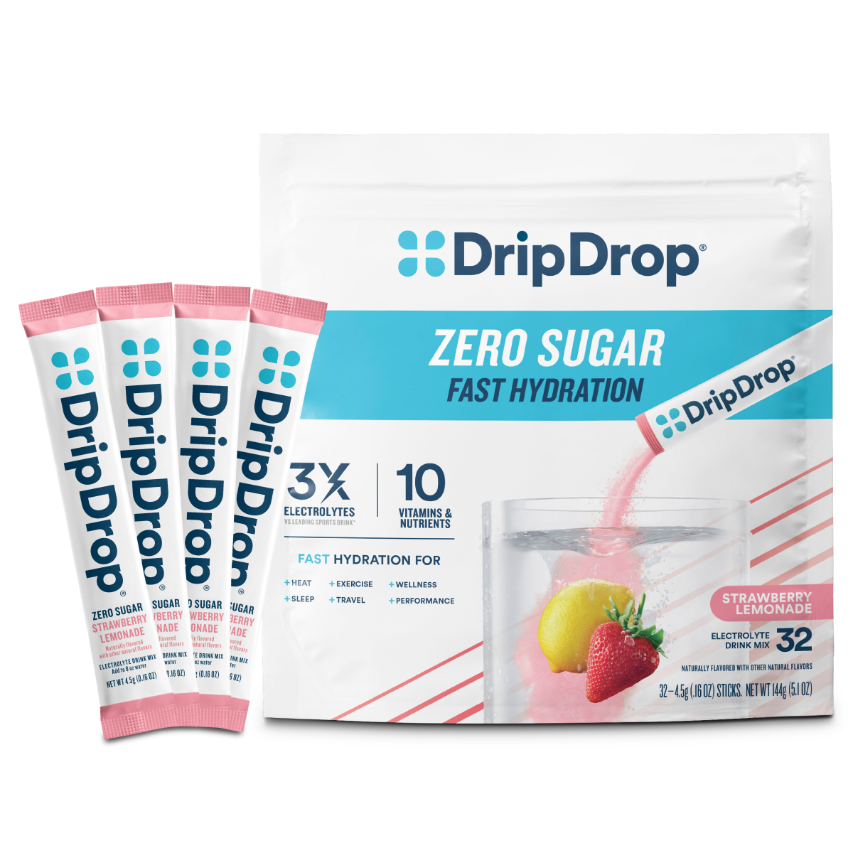 dripdrop-zero-sugar-strawberry-lemonade-electrolyte-powder-8-oz-sticks-32-count-y2 Zero_Strawberry_Lemonade_-_32ct_-_Transparent.png