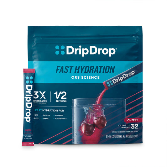 dripdrop-cherry-electrolyte-powder-8-oz-sticks-32-count-c3 eComm-OG-PDP_Hero_Cherry_1200x1200_2026_vFINAL.jpg